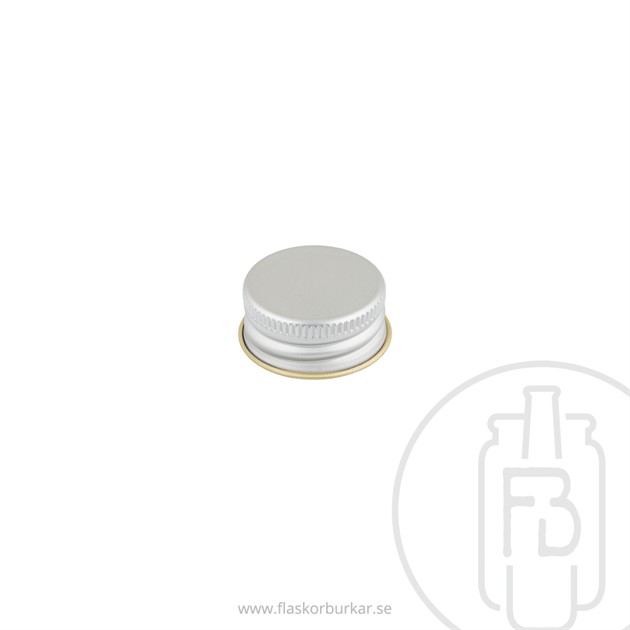 Skruvlock 31 mm silver